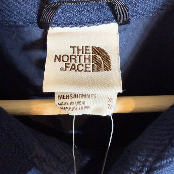 NWT The North Face Valley Twill Flannel Shirt Mens XL Summit Navy Outdoor Preppy - Picture 8 of 16